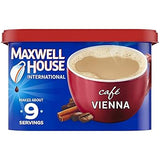 Maxwell House International Sugar-Free French Vanilla Café-Style Decaf Instant Coffee Beverage Mix, 4.3 oz. Canister