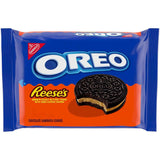 OREO REESE'S Peanut Butter Creme Cookies – After-School Lunchbox Treat for Kids, Kosher Sandwich Snack, 12.35 oz