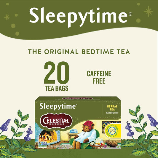 Celestial Seasonings Caffeine-Free Tea Bundle – Streamlined Wellness Pantry Item with Minimalist Recycled Design