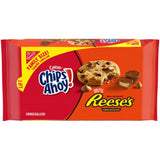CHIPS AHOY! Soft Baked Reese's Cookies, Family Size Resealable Pack for Kid Snack Time at Home