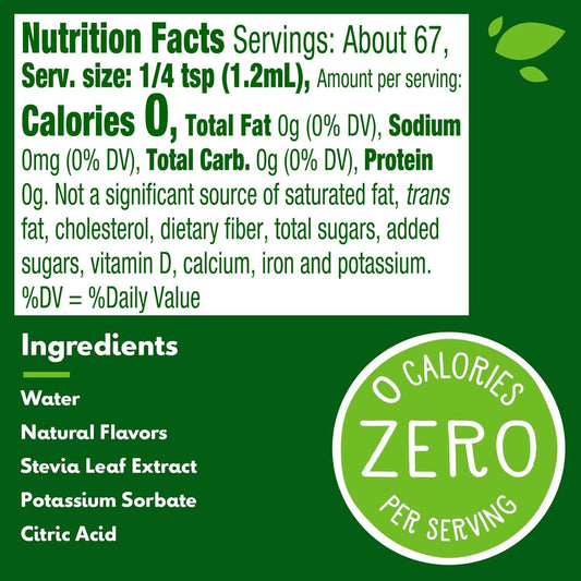 Truvia Stevia Leaf Liquid Sweetener – Compact Flip-Top Bottle for Intentional Kitchens and Simple Mornings