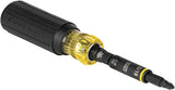 Klein Tools 32500 11-in-1 Screwdriver/Nut Driver Set, 8 Bits (Phillips, Slotted, Torx, Square), 3 Nut Driver Sizes, Cushion Grip Handle