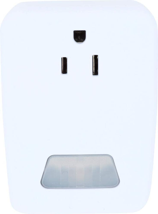 AmerTac_MLC4BC_Westek_Indoor_Plug-in_Motion_Activated_Light_Control_–_White,_120V_60Hz,_100_deg._Detection_Zone_|_Wireless_Motion_Sensor