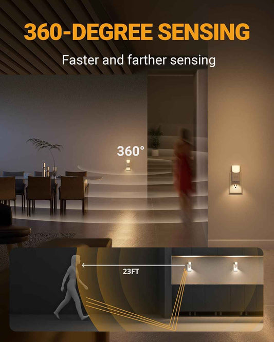 Lyridz Plug-in Night Light for Kids Room – Cool-to-Touch LED with Auto Shutoff for Safe Nursery and Playroom Use