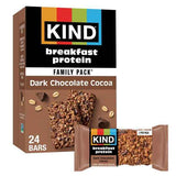 KIND Breakfast Protein Bars, Gluten Free, Low Sodium, Healthy Snacks, 8g Protein, 12 Count (12 Packs of 2 Bars)