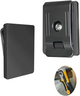 2PCS Magnetic Belt Clip Heavy Duty Magnetic Tool Holder Belt Clip Black Magnet Tool Holder Organizer for Hammers Nails Screwdrivers Wrenches Metal Accessories