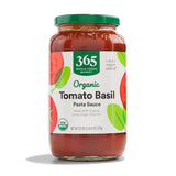 365 by Whole Foods Market, Organic Tomato Basil Pasta Sauce, 25 Ounce