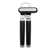 KitchenAid Classic Multifunction Can Opener and Bottle Opener Easy to Use, Razor Sharp Stainless Steel Cutting Wheel, Soft Ergonomic Handles