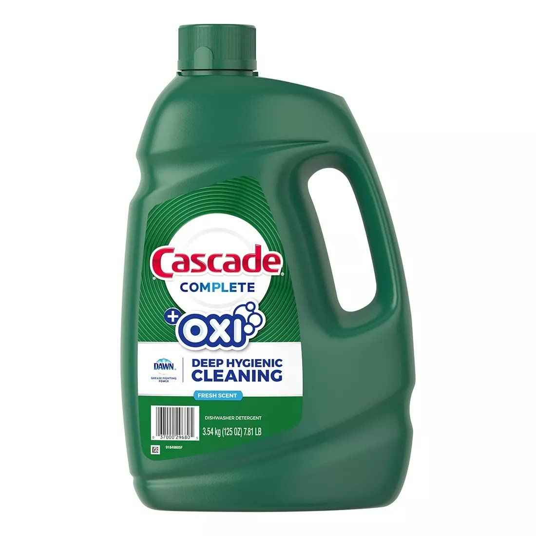 Cascade Complete +Oxi Gel Dishwashing Detergent, Fresh Scent