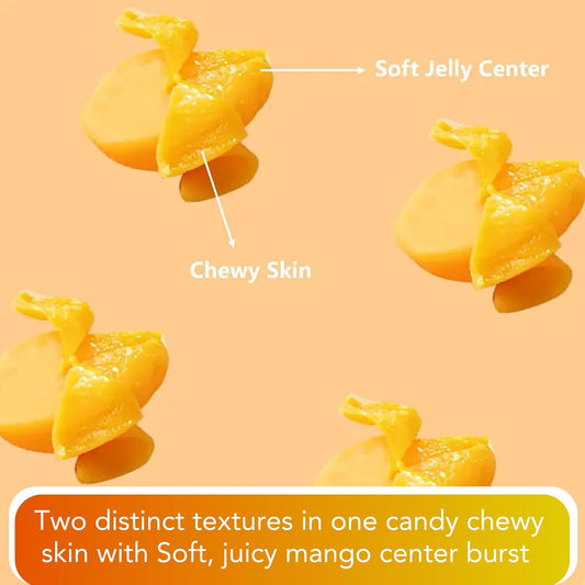 MetaVita_-_Big_Mango_Gummy_Candy_–_Individually_Wrapped_Peelable_Gummies_with_Real_Puree_Chewy,_Gluten-Free_5oz_(1_Pack)