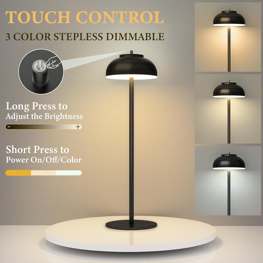 2_Pack_Led_Cordless_Table_Lamps_Rechargeable,Table_Lights_Battery_Operated-IP65_Waterproof-for_Outdoor_Patio/Restaurants/Home/Dinner/Table_Lighting-Touch_Control_&_Dimmable