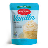 Miss Jones Baking Organic Yellow Cake and Cupcake Mix, Non-GMO, Vegan-Friendly, Moist and Fluffy: Vanilla (Pack of 1)