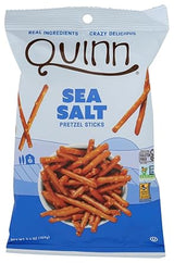 Quinn, Pretzel Sticks Sea Salt, 5.6 Ounce