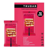 TRUBAR Vegan Protein Bar, Assorted Flavors, Gluten Free, Vegan Protein Snacks, 12G Plant-Based Protein, High Fiber, Healthy Protein Bars