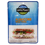 Wild Planet Wild Albacore Tuna, Sea Salt, Sustainably Wild-Caught, Kosher, Gluten Free, Keto and Paleo, 3rd Party Mercury Tested, 3 Ounce Pouch (Pack of 1)