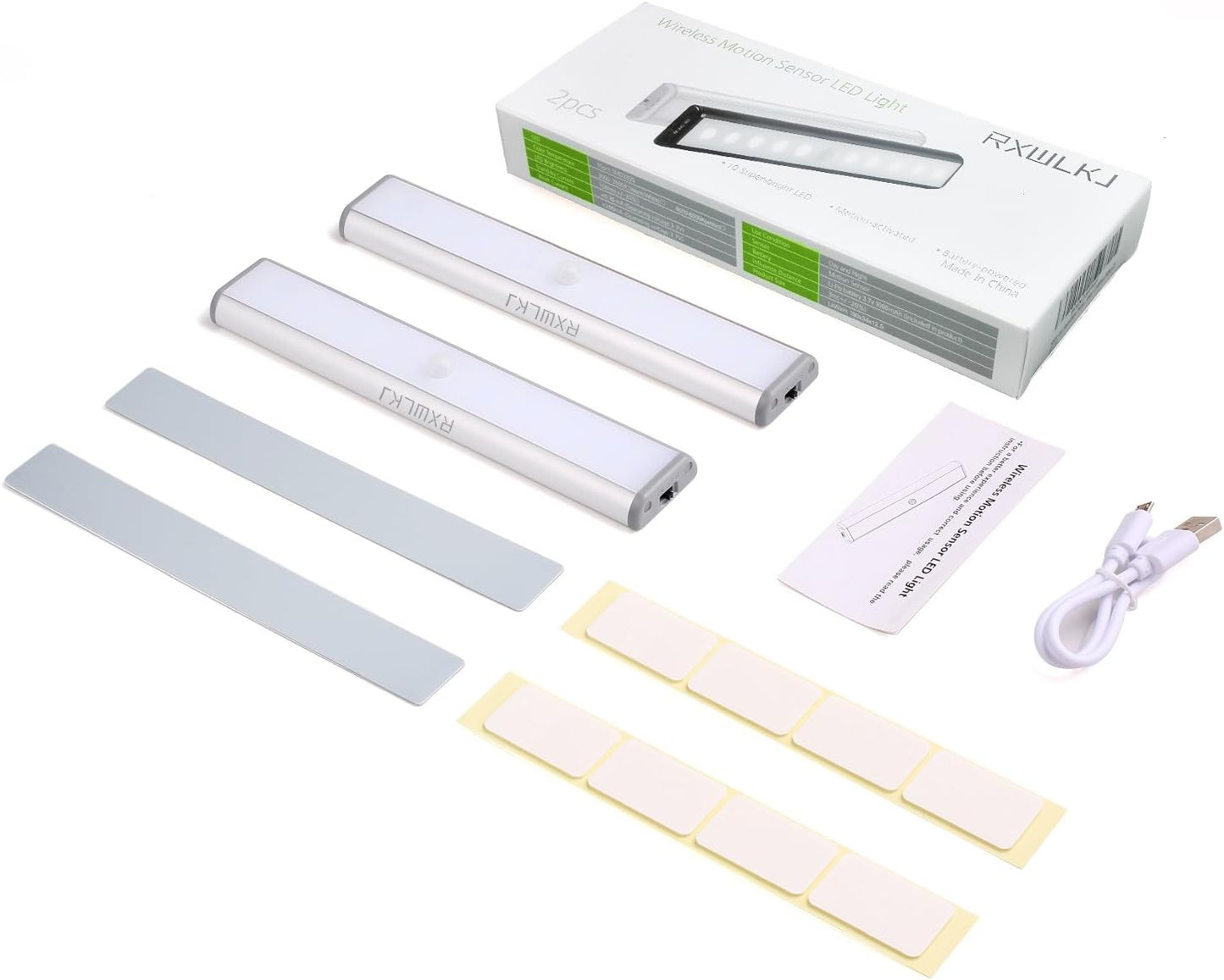 Stick-on_Anywhere_Portable_Little_Light_Wireless_LED_Under_Cabinet_Lights_10-LED_Motion_Sensor_Activated_Night_Light_Build_in_Rechargeable_Battery_Magnetic_Tap_Lights_for_Closet,_Cabinet
