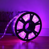 50ft 360 LED Waterproof Rope Lights, 110V Connectable Indoor Outdoor White Led Rope Lights for Outside, Deck, Patio, Pool, Camping, Bedroom Decor, Landscape Lighting and More
