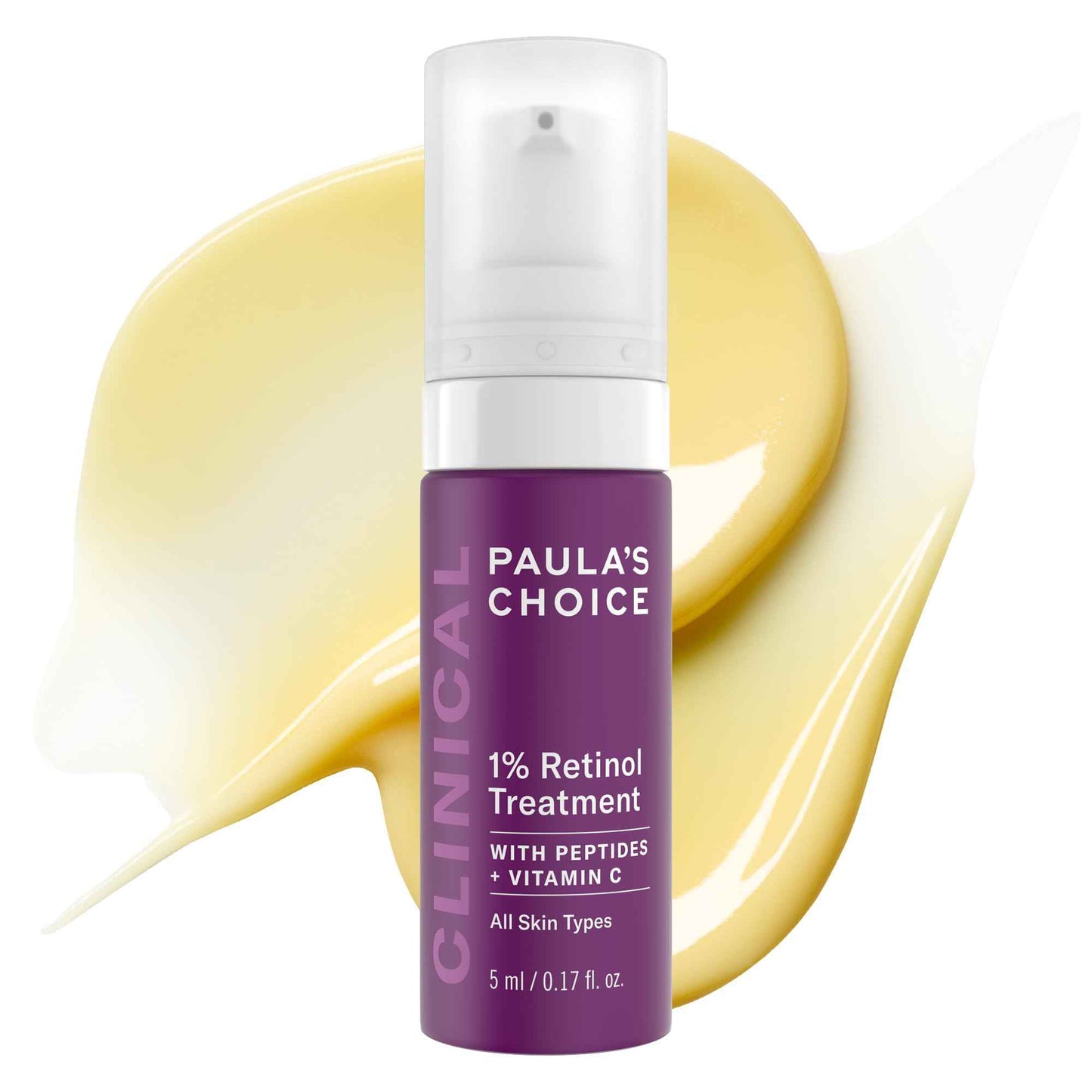 Paula's Choice CLINICAL 1% Retinol Face Treatment with Peptides, Vitamin C & Licorice Extract, Anti-Aging Skin Care Serum, Fine Lines & Wrinkles, Fragrance Free