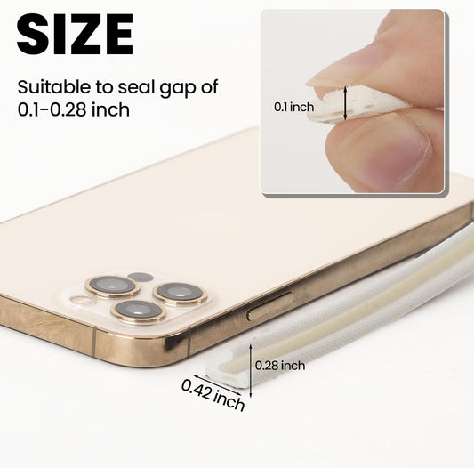 V_Shape_Thin_Foam_Weather_Stripping_Door_Frame_Seal_Strip_19.7FT_White,_Draft_Stopper,_Insulation_Winter,_Weatherstripping,_Gap_Sealing,_Soundproofing,_Self-Adhesive_Used_for_Exterior_Front_Door_Side