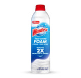 Windex Fast Shine Foam Glass Cleaner, No-Drip Windows, Doors, Mirrors & Countertops Aerosol Cleaning Spray, Streak-Free Shine, Removes Fingerprints, Dust, Dirt, Grime & More 19 oz (Pack of 6)