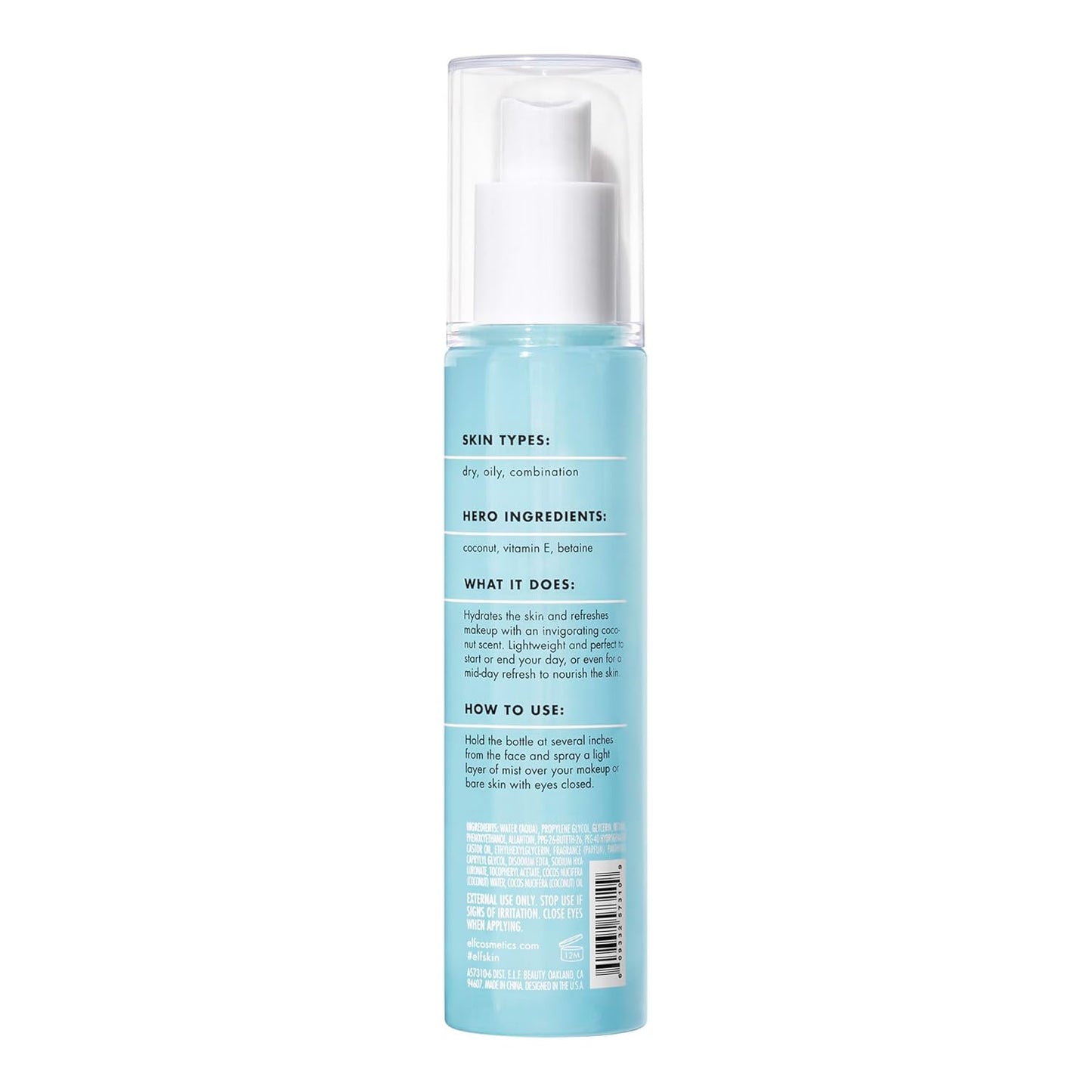 e.l.f._SKIN_Holy_Hydration!_Hydrating_Coconut_Mist,_Refreshes,_Soothes_&_Invigorates_Skin,_Tropical_Scent,_2.7_Fl_Oz_(Pack_of_1)