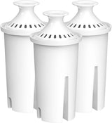 FilterLogic NSF Certified Pitcher Water Filter, Replacement for Brita® Classic 35557, OB03, Mavea® 107007, and Brita® Pitchers Grand, Lake, Capri, Wave, Amazon Basics® 10-Cup Pitcher (Pack of 6)