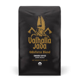 Death Wish Coffee Valhalla Java Dark Roast Ground Coffee, Bold & Intense Blend of Arabica Robusta Beans, USDA Organic