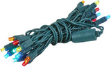 Novelty Lights 8.5 Foot 20 Light Mini LED Crafting Lights, Warm White LEDs on Green Wire, 24 Inch Lead, Non-Connectable Short Fairy Light String for Art Projects, Bottle Lights, Crafts