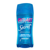 Secret Outlast Antiperspirant Deodorant for Women, 72hr Sweat & Odor Protection, PH Balancing Minerals, Invisible Solid