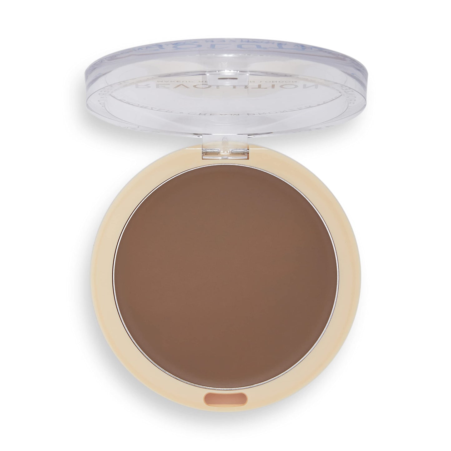 Revolution Beauty London, Ultra Cream Face Bronzer, Buildable & Blendable Cream Contour, Vegan & Cruelty-Free, Dark, 0.24 oz