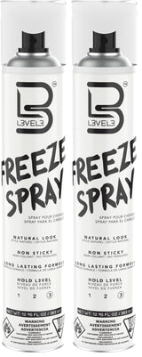 L3 Level 3 Hair Spray - Long Lasting and Strong Hold Hair Spray