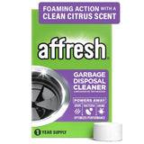 Affresh Garbage Disposal Cleaner, Helps Power Away Odor Causing Bacteria, Debris & Grime in Grind Chamber, Impeller & Drain Pipe