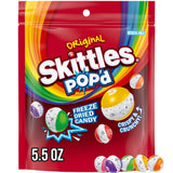 SKITTLES POP'd Sour Freeze Dried Candy Assortment, 5.5 Oz Resealable Bag
