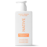 Native Moisturizing Shampoo Sweet Peach & Nectar 16.5 fl Oz.
