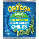 Ortega Diced Green Chiles, Mild, 7 oz — Compact Single-Can Pantry Staple