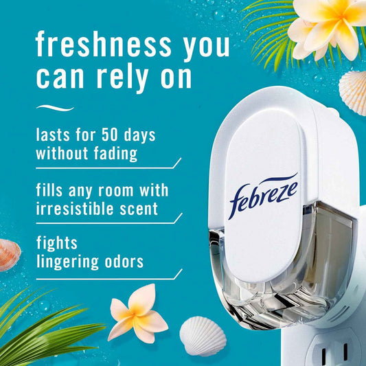 Febreze Odor-Fighting Fade Defy PLUG Air Freshener Refill