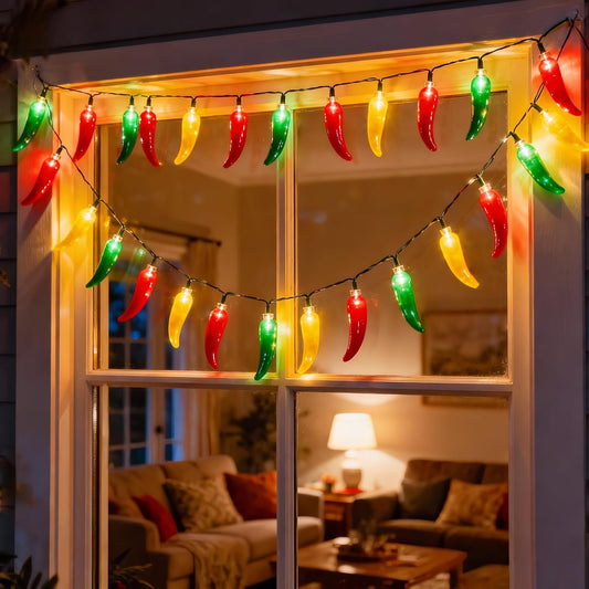 35_LED_Red_Green_and_Yellow_Chili_Pepper_Christmas_Lights,_18_Ft_Green_Wire_House_Decorative_Lighting_String,_for_Indoor_and_Outdoor_Party,_Kitchen,_Living_Room,_Garden,_Patio.
