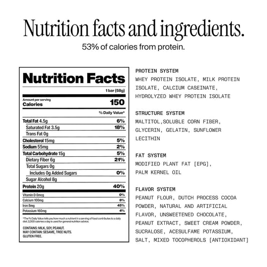 David Bronze High Protein Bars - 0g of Sugar, Low Carb, Gluten Free - 20g of Protein, 150 Calories - On-The-Go Snack, Pack of 12