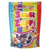 Zollipops Zaffi Taffy Sour in Assorted Sour Flavors, Watermelon, Green Apple, Blue Raspberry, and Grape, 5 oz. Bag