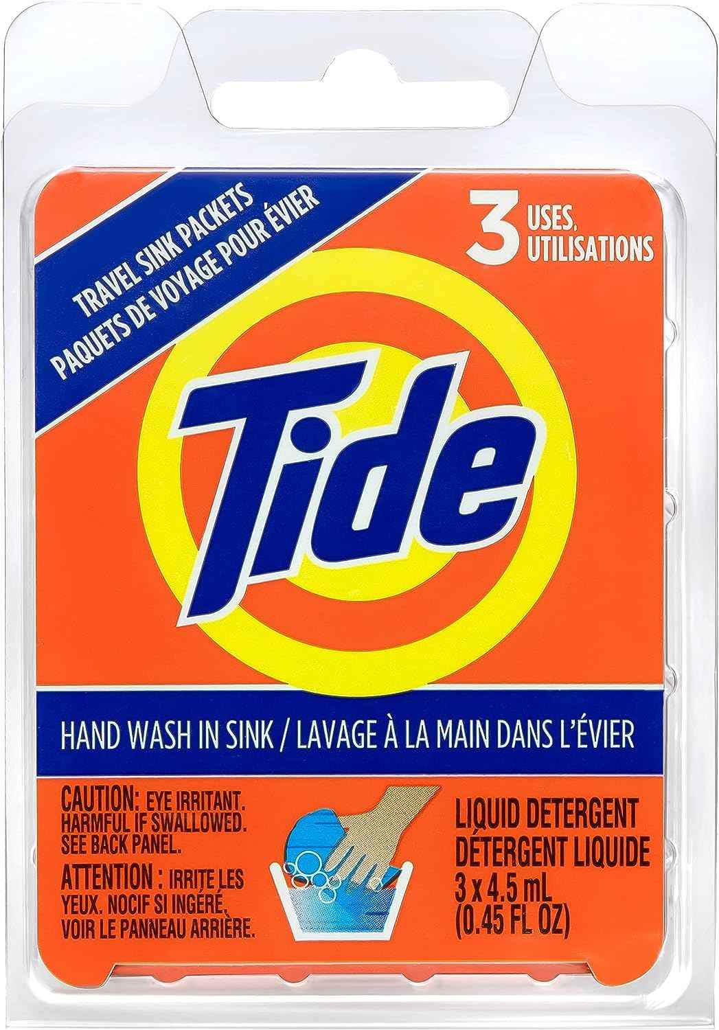Tide Travel Sink Packets