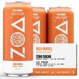 ZOA Sugar Free Energy Drink with Electrolytes, Vitamin C, B Vitamins + Amino Acids, 160 mg Green Tea Caffeine, Zero Sugar, 12 oz Cans, 12 Pack