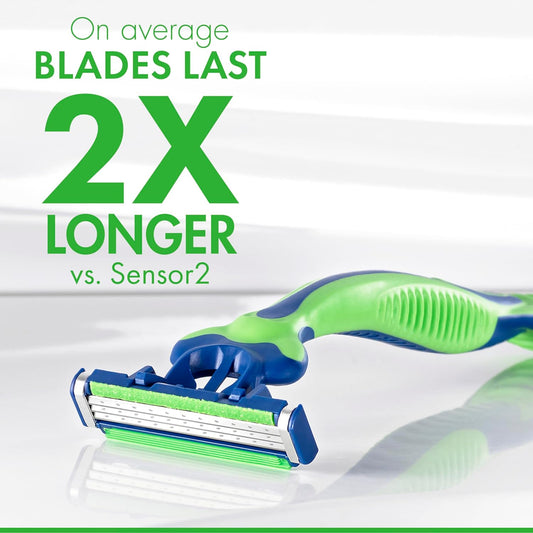 Gillette_Sensor3_Sensitive_Men's_Disposable_Shaving_Razors,_12_Count