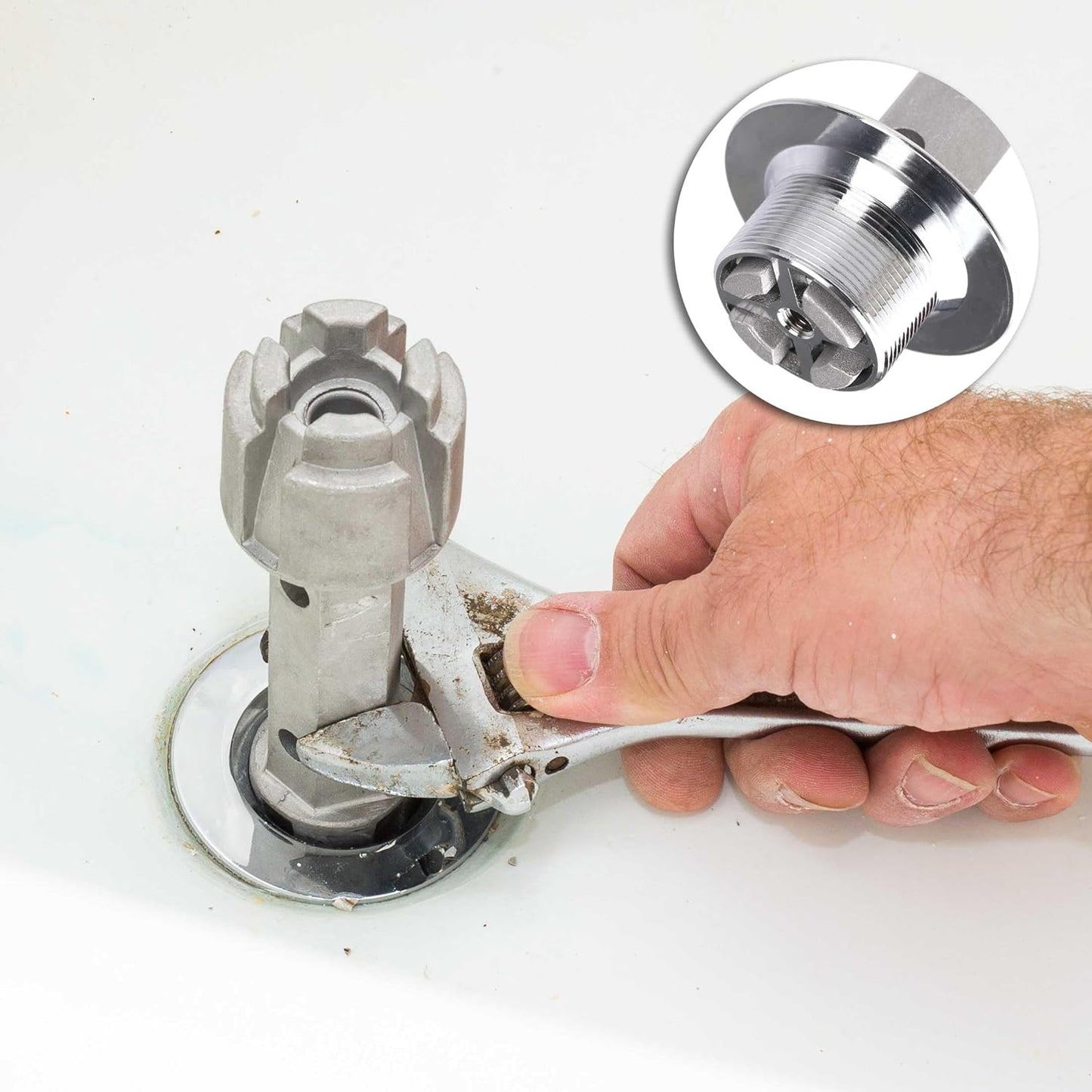 HAUTMEC_Tub_Drain_Remover_Wrench_Tool_Heavy_Duty_Aluminum_Shower_Bathtub_Drain_Removal_Tool_PL0030