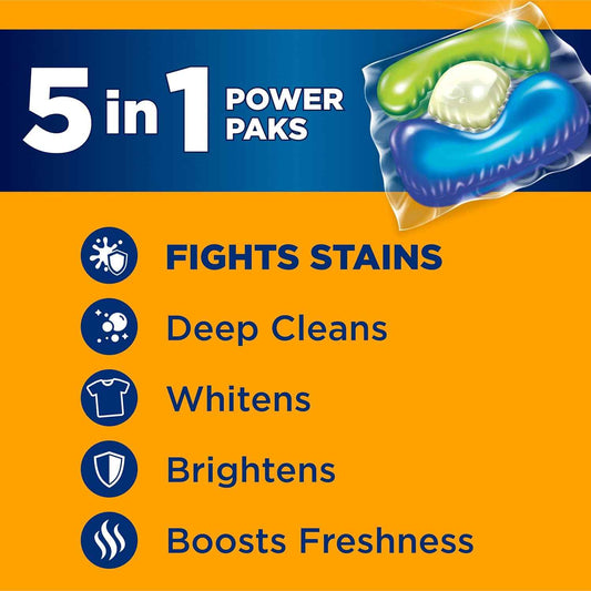 Arm & Hammer Plus OxiClean 5-in-1 Laundry Detergent Power Paks