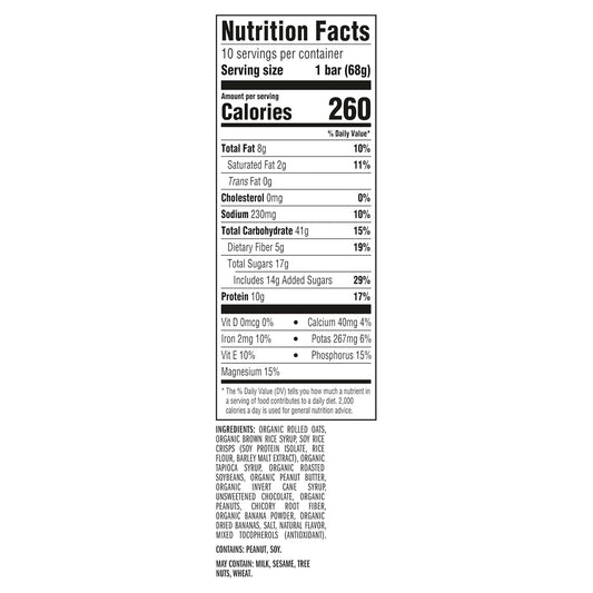 CLIF_BAR_-_Energy_Protein_Bars_-_Peanut_Butter_Banana_with_Dark_Chocolate_-_Made_with_Organic_Oats_-_Energy_Bars_-_Non-GMO_-_(10_Pack)