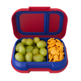 Bentgo Snack - 2 Compartment Leak-Proof Bento-Style Food Storage for Snacks and Small Meals, Easy-Open Latch, Dishwasher Safe, and BPA-Free - Ideal for Ages 3+ Lunch Boxes Tableware Lunch Boxes Tableware