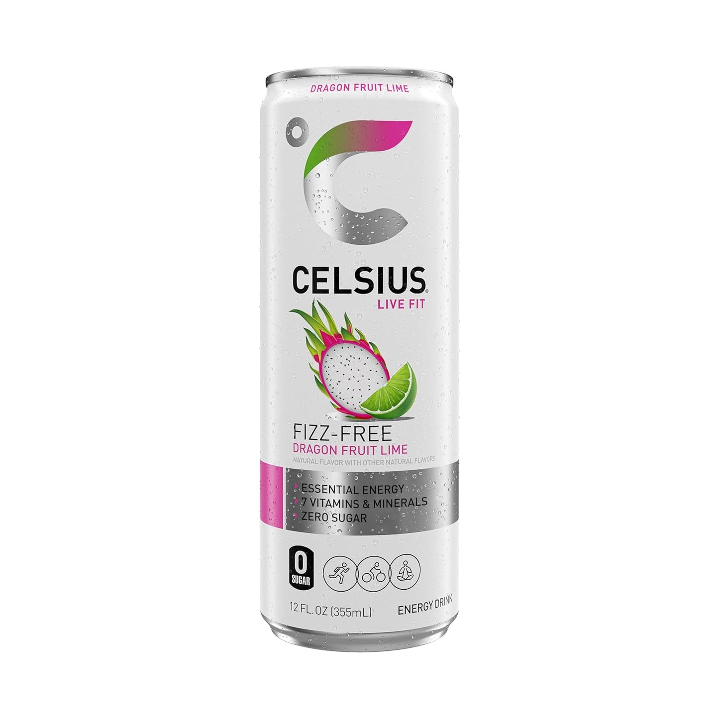 CELSIUS_Fizz_Free_Dragon_Fruit_Lime,_Sugar_Free_Energy_Drink,_12_Fl_Oz_(Pack_of_12)