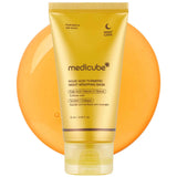 medicube Wrapping Mask, Vitamin C Overnight Peel Off Facial Mask | Brighten & Defends Against Skin Stress for a Clear, Glowing Complexion | Korean Skin Care, 2.53 fl.oz