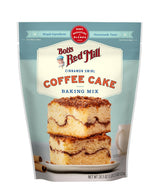 Bob's Red Mill Cinnamon Swirl Coffee Cake Baking Mix - 18.5 oz Bag (Pack of 1), Simple Clean Ingredients, Homemade Taste, Non-GMO
