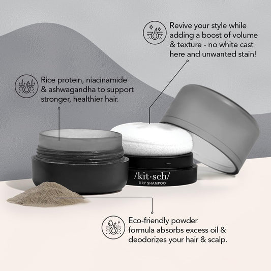 Kitsch_Dry_Shampoo_Powder_for_Women_&_Men_Dry_Shampoo_for_Dark_Hair_w/Rice_Protein_-_Unscented,_Volumizing,_No_White_Cast,_Non_Toxic,_Non_Aerosol,_Organic,_Travel_Size_|_Ideal_Gifts_for_Women_-_8g